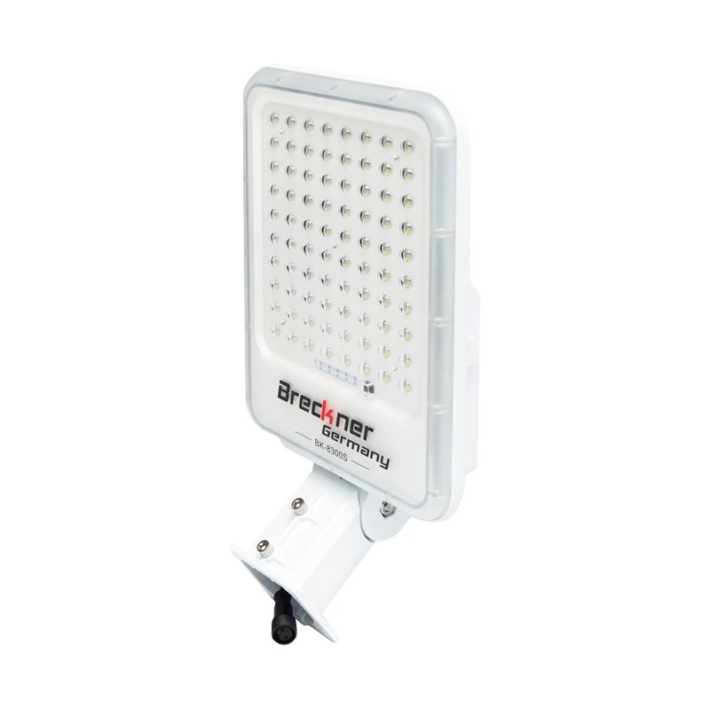 Proiector LED 30W cu panou solar si baterie 3,2V/40Ah si suport articulat Breckner Germany